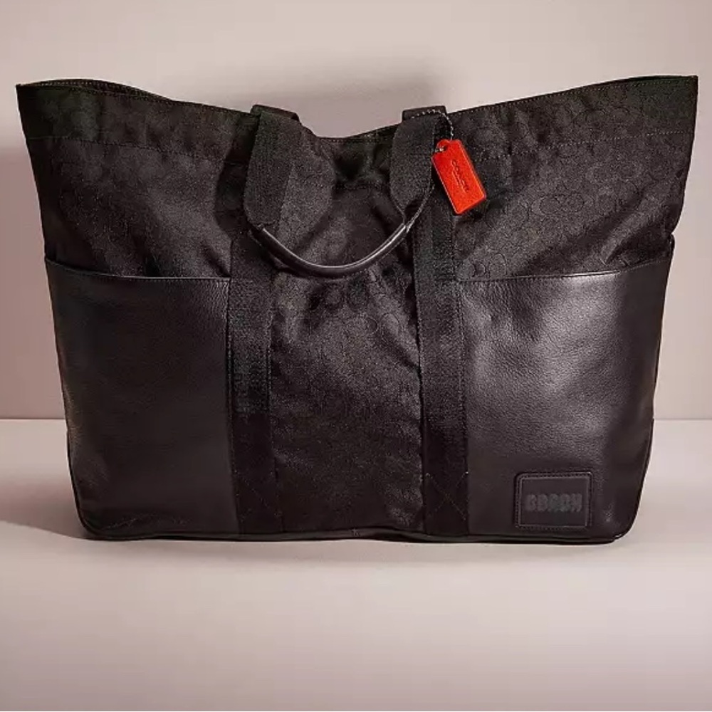 Coach Unisex Reversible Pacer Tote with Coach Patch